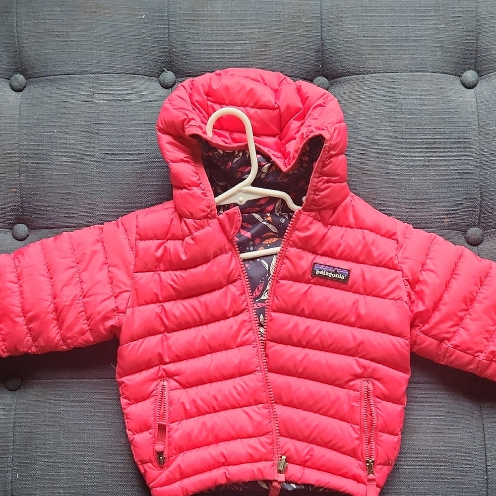 Patagonia Red Puffer Jacket